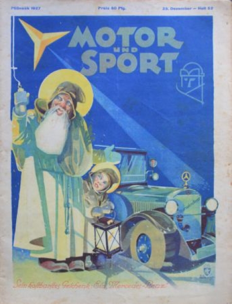 "Motor & Sport" Motor-Magazine Poessneck 1927 (9355)